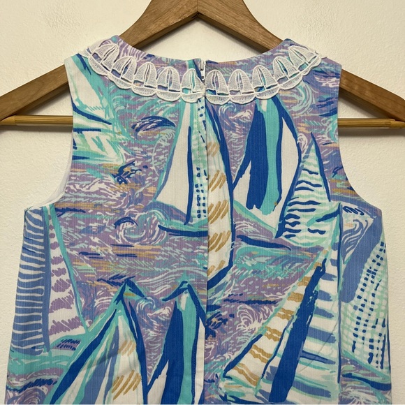 SOLD Lilly Pulitzer Girls Lilly Knit Shift Dress size 10 - Picture 3 of 6